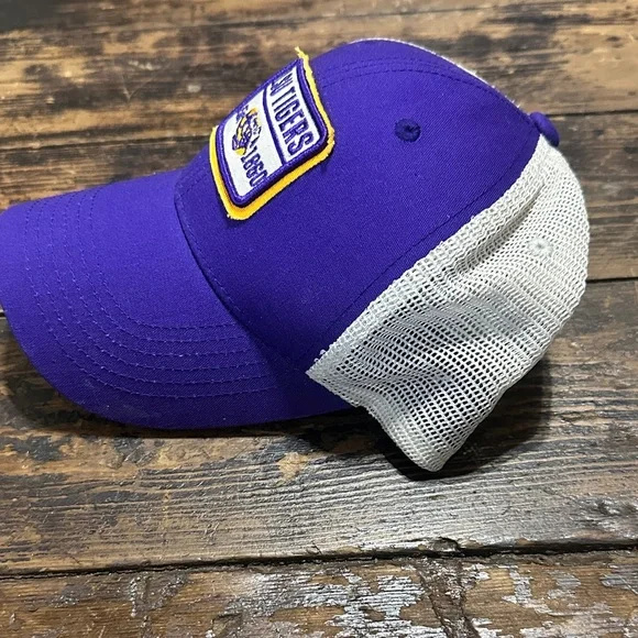 LSU Tigers Purple & White Trucker Hat - Picture 2 of 2